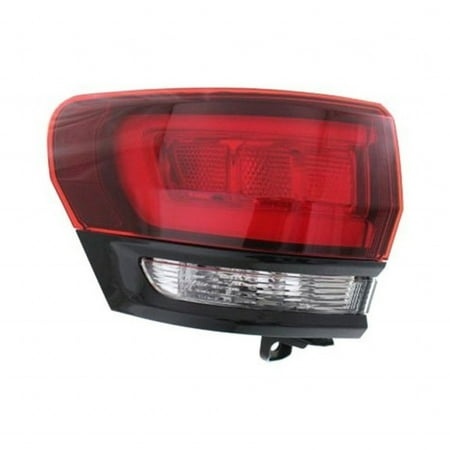 For Jeep Grand Cherokee 2014 15 16 17 18 19 20 2021 Tail Light Driver Side | SRT/Trackhawk Model | Replacement for CH2804108 | 68142943AH