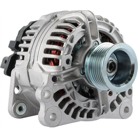 OEM Grade 12V 140A High Output Alternator Compatible with 2004-2009 5225 5325 5425 5525 Tractor 4120 4320 Bosch 0-124-315-030 RE509648