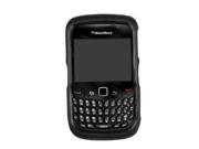 Technocel Leather Shield Case Cover for BlackBerry 8520/8530 Curve 2 (Black) - B