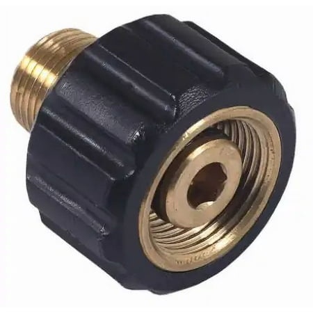 Mi-T-M AW-0023-0489 3/8-Inch Male Pressure Washer Screw Coupler