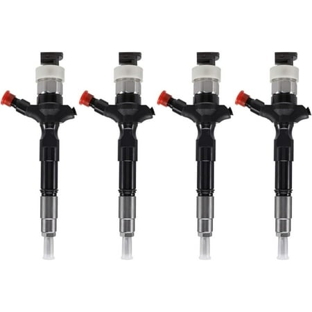4pcs Fuel Injector 095000-7750 095000-7751 23670-39275 2367039275 Compatible with Toyota Engine 2.5d 2KD-FTV