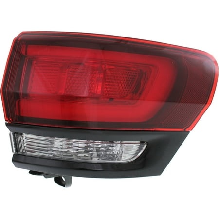 For Jeep Grand Cherokee 2014 15 16 17 18 19 20 2021 Tail Light Passenger Side | SRT/Trackhawk Model | Replacement for CH2805108 | 68142942AH