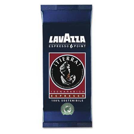 Lavazza 0490 Tierra Espresso Point Machine Cartridges, 100 Packs/Box