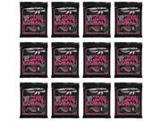 Ernie Ball 2723 Cobalt Super Slinky Electric Strings (12-pack) Value Bundle