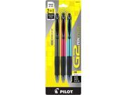 Pilot G2 Pen Stylus, Fine Pt, 3/PK, Asst (pil-34312) (pil34312)