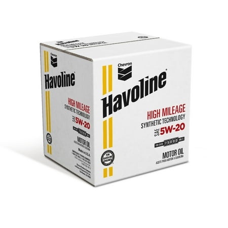 Chevron Havoline Pro-DS Full Synthetic Motor Oil 5W-20  6/1 Quart Case