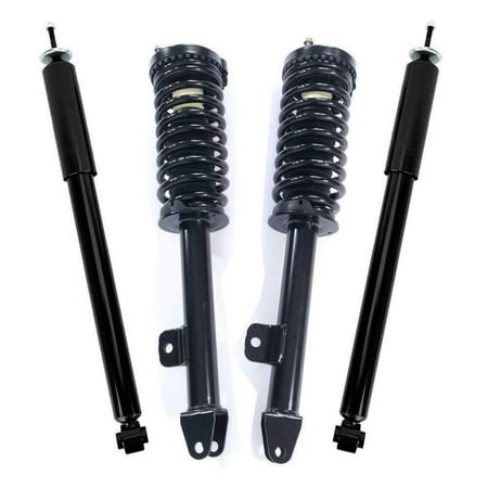 Teledu for 2005-2010 Chrysler 300 Sedan 4pcs Front Rear Shock Strut 172248 5797