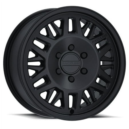 RACELINE 451B Ryno Van Rim 17X7.5 5X130 Offset 50 Satin Black (Quantity of 1)