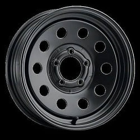 13x4.5 Allied Black Modular Trailer Black Wheel 5x4.5 (0mm)