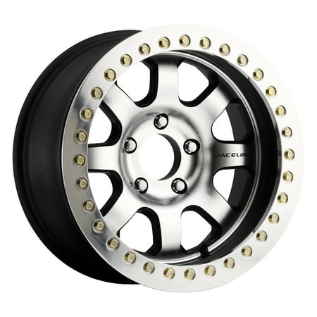 RACELINE RT260 Avenger RT 17X8.5 5X127 ET-32 Blk Mach True Beadlock (Qty of 1)