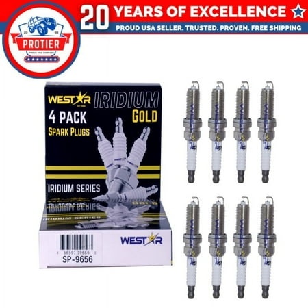 8x Iridium Spark Plug SP-9656 3439 for Nissan Chevrolet 2007-2017 FXE20HR11 US