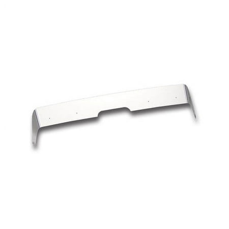 United Pacific 29142 - Hood Deflector Bug Deflector, Stainless, for 2000+ Western Star 4964/Fx/Fa/Ex/Sx