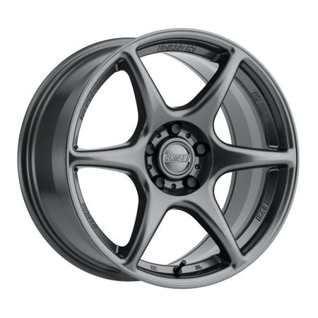 KANSEI Tandem Rim 15X8 4X100 Offset 0 Gloss Gunmetal (Quantity of 1)