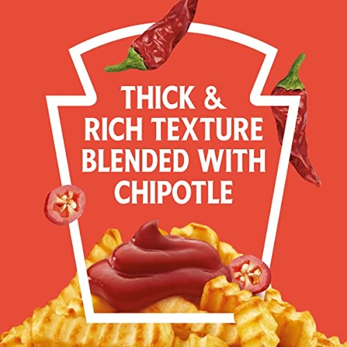 Heinz Tomato Ketchup Blended with Chipotle, 14 Oz Squeeze Bottle thumbnail