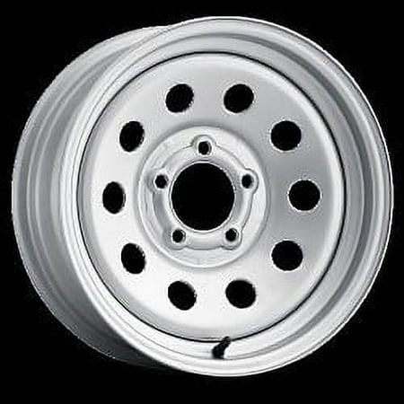 1 Allied - Pacer 15x8 5X5.50 -19 342B Black Daytona Black W/Red & Blue Pin Stripes Wheel Rim