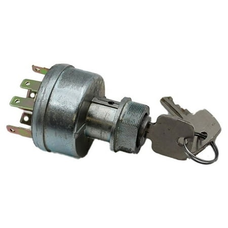 RAParts DAT195301  ELS60-0049 Ignition Switch with Panel Nut and Keys Fits John Deere