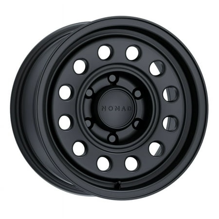 NOMAD 501SB Convoy Rim 18X8 5X130 Offset 25 Satin Black (Quantity of 1)