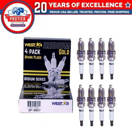 8x 90919-01210 SP-9657 SK20R11 3297 Spark Plugs Iridium Camry/Rav4