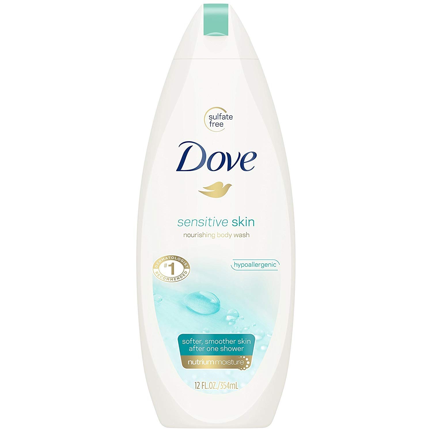 Dove Sensitive Skin Natural Moisture Nourishing Body Wash  12oz  9-Pack