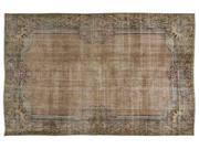 Bespoky Vintage Handwoven Kilim Rug Naturel Large Size 5'9'' X 8'10'' Ft