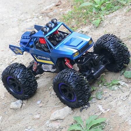 RC Cars-1:14 Scale Remote Control Car│2.4G 4WD High Speed 30 Km/h All Terrains Electric Toy Off Road RC Car Vehicle Truck Crawler with 700 MAh Recha