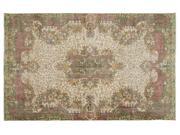 Bespoky Vintage Handwoven Kilim Rug Naturel Large Size 5'11'' X 9'7'' Ft