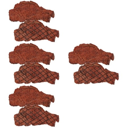 Fake Food Toy Steak Model Kitchen Roast Beef Meat Artificial Office Child Pvc 8 Pcs