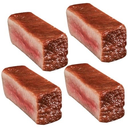 4 Pcs Decor Roast Beef Artificial Kitchen Food No Buckle Child