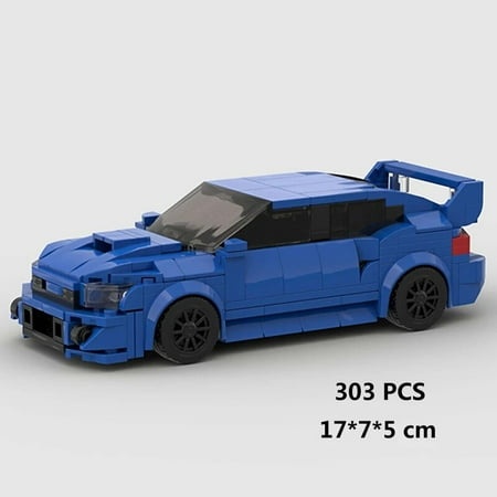 Racing Car City Speed Champions Sports Model Building Blocks DIY Bricks MOC Toy Classic Rally Super Racers Vehicle F1 Technique MOC Car 10277 No Box