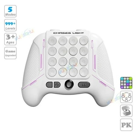 Upgraded Electronic Pop Light Quick Push Game Console Toys for Kids Adult Fidget Anti Stress Relief Toy Interactive Game Machine NO.5104