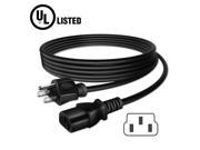 ABLEGRID 5ft/1.5m UL Listed AC in Power Cord Cable for Peavey 6505+ 6505 Plus 112 Combo Amp 6505 MH 6505MH Mini Head Electric Guitar 20 Watt All.