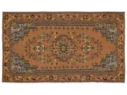 Bespoky Vintage Handwoven Kilim Rug Naturel Medium Size 5'5'' X 9'1'' Ft