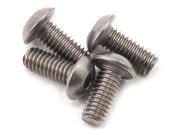 PTK-T-5075 ProTek RC 2.5x6mm Titanium Button Head Hex Screw (4)