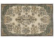 Bespoky Vintage Handwoven Kilim Rug Naturel Large Size 5'9'' X 9'0'' Ft