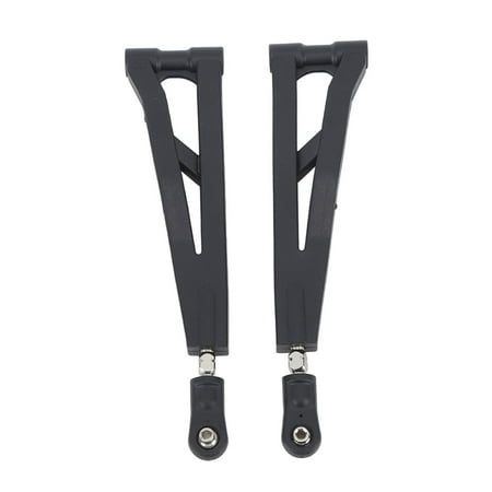 SHNWU 2PCS RC Front Upper Suspension Arm Plastic Steel Front Upper Swing Arm Accessory for ZD Racing 9021 08423 1/8 RC Car Black