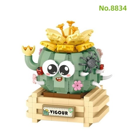LOZ Mini Blocks Kids Building Toys DIY Bricks Sweet Flowers Pot Plants Puzzle Girls Gift Home Decor 8831 8832 8833 8834 8835 8836 8837 8838
