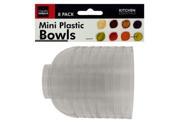 Clear Mini Condiment Bowls Set - Pallet of 3460 - HC007~3460