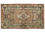 Bespoky Vintage Handwoven Kilim Rug Naturel Medium Size 4'10'' X 8'5'' Ft