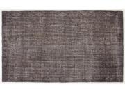 Bespoky Vintage Handwoven Kilim Rug Gray Medium Size 5'6'' X 9'5'' Ft
