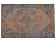 Bespoky Vintage Handwoven Kilim Rug Naturel Large Size 5'9'' X 9'1'' Ft
