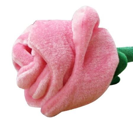 Growsl Blackout Curtains Curtains for Bedroom Simulation Roses Plush Toy Curtain Buttons Mother S Day Graduation Season Gift Window Curtains Curtains 