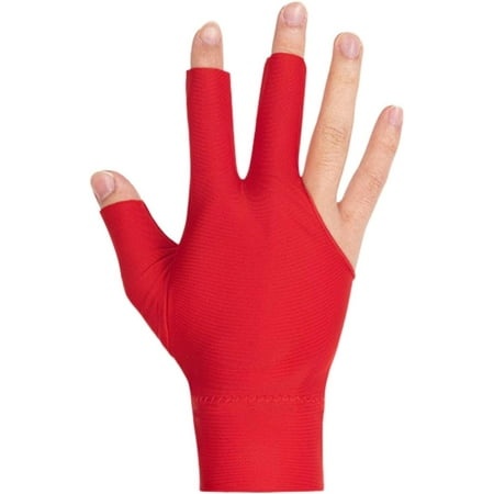FIGT-Durable Billiards Glove Women Snooker 1pc 3-Finger Anti-Slip Sweat-Absorbing Breathable Men Right Hand Cue Sport【0516】
