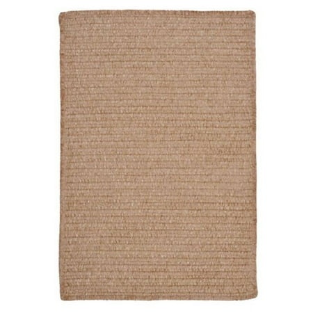 Colonial Mills Rug Simple Chenille Braided Rug - Sand Bar - 2 Ft. X 12 Ft.