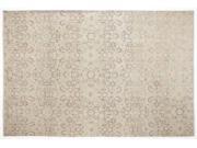 Bespoky Vintage Handwoven Kilim Rug Beige Large Size 6'3'' X 9'11'' Ft