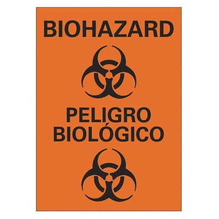 Lyle Biohazard Sign 14 Inx10 in Plastic LCU1-0049-NP_10x14