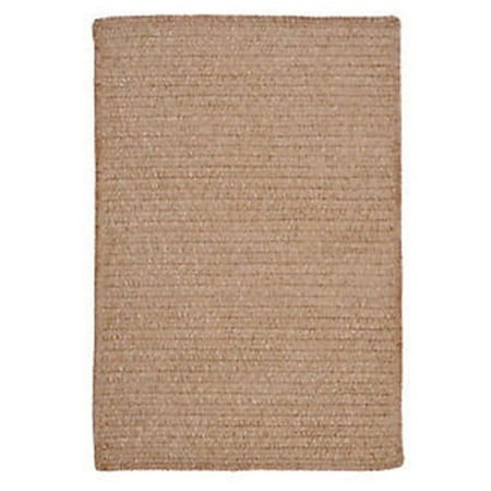 Colonial Mills Rug Simple Chenille Braided Rug - Sand Bar - 2 Ft. X 6 Ft.