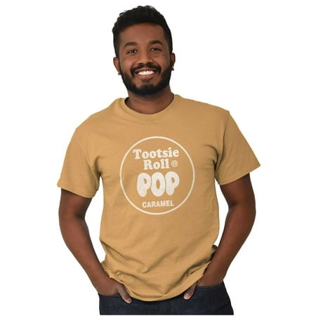 Tootsie Roll Pop Caramel Flavored Men S Graphic T Shirt Tees Brisco Brands 4X