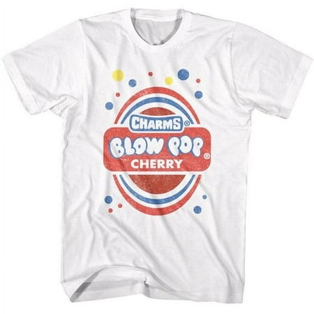 Tootsie Roll Cherry Wrapper Art White Youth S/S Tshirt S (7 8)