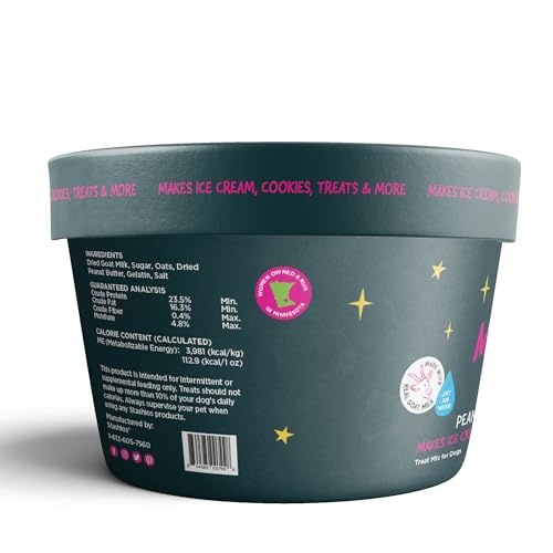 Stashios: Magic Mix - Peanut Butter Flavor - 4oz  All-in-One Powdered Treat Mix for Dogs  Just Add Water  Create Ice Cream  Cookies  Treats & More! thumbnail