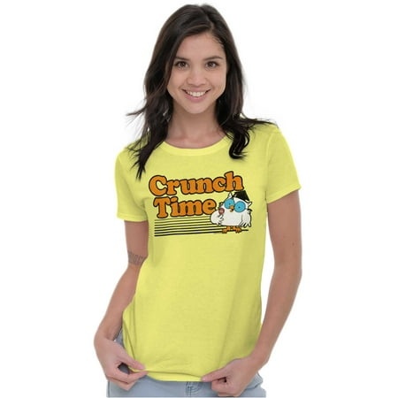 Mr. Owl Crunch Time Tootsie Pop Funny Women S T Shirt Ladies Tee Brisco Brands M